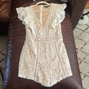 Lace romper